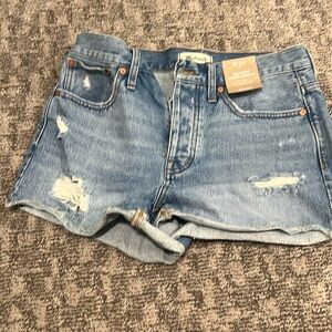 Madewell relaxed denim shorts